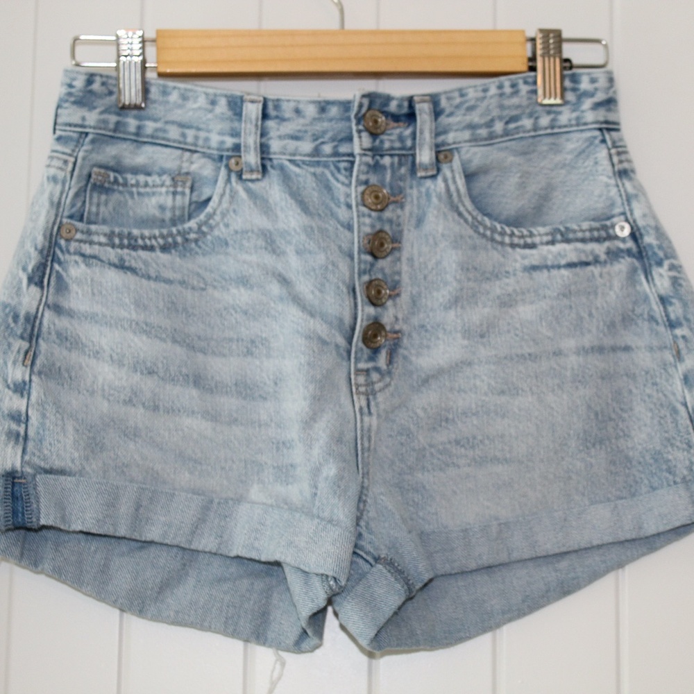 American Eagle Stonewashed Shorts